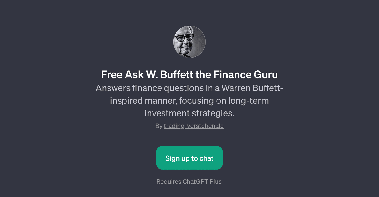 Free Ask W. Buffett the Finance Guru
