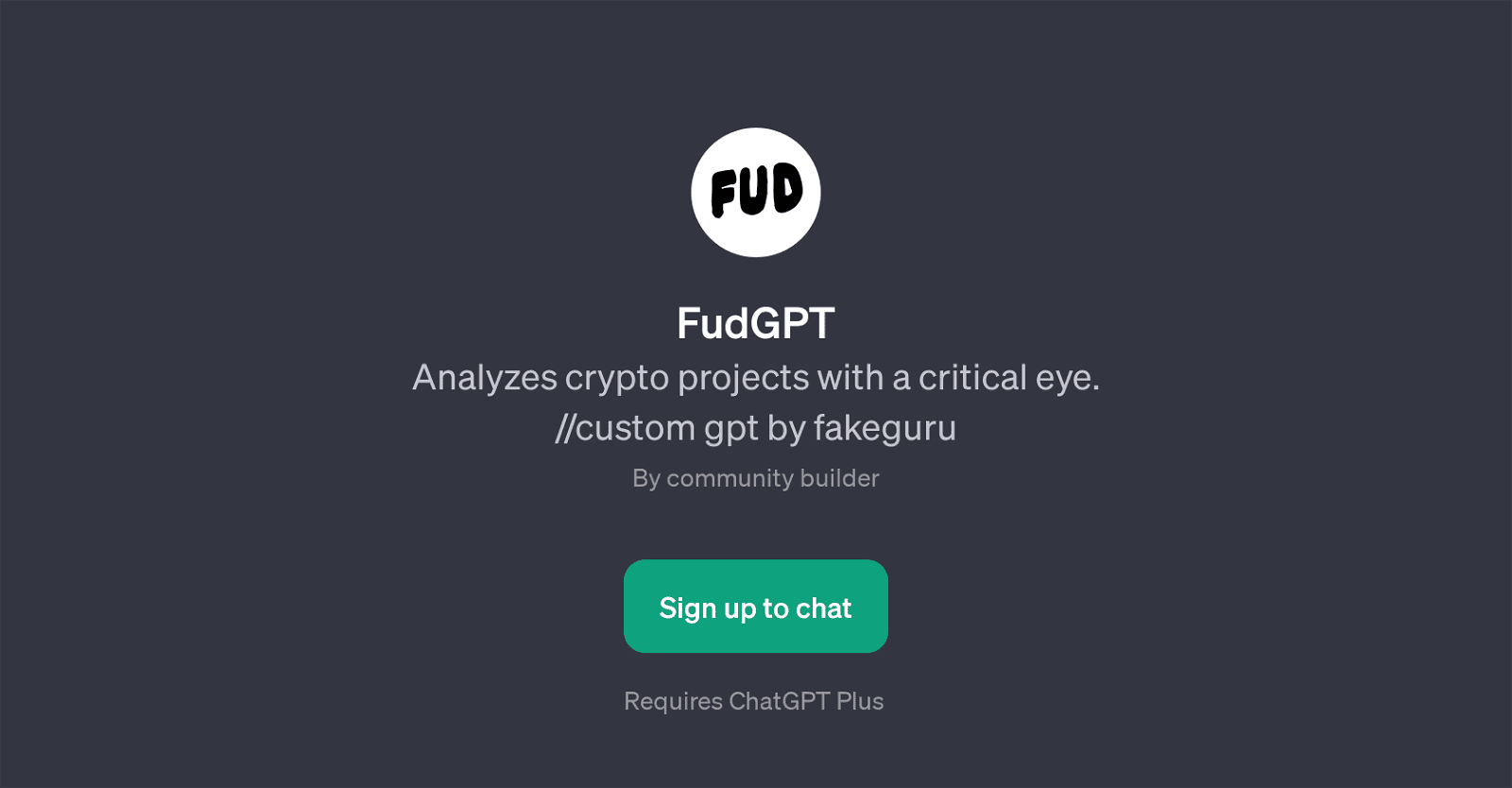 FudGPT