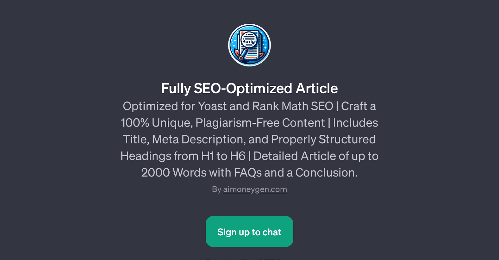 Fully SEO-Optimized Article