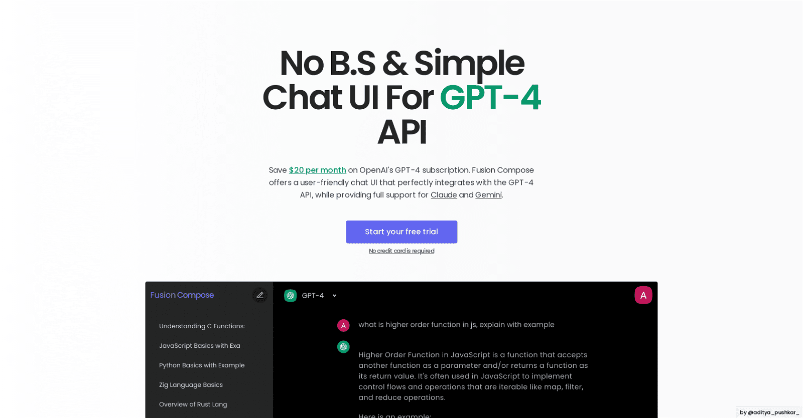 Fusion Compose