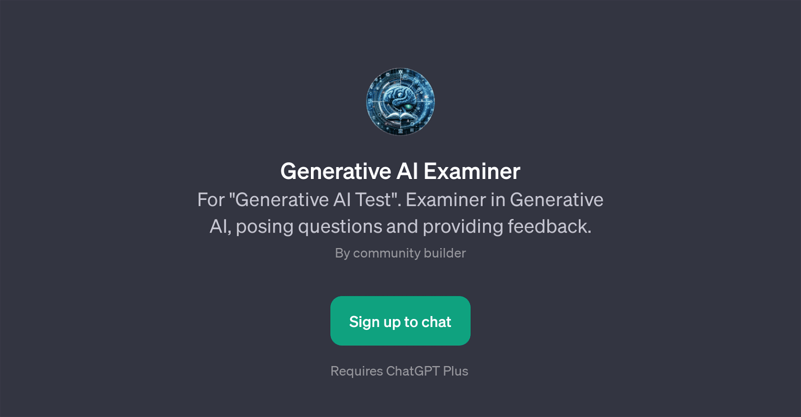 Generative AI Examiner