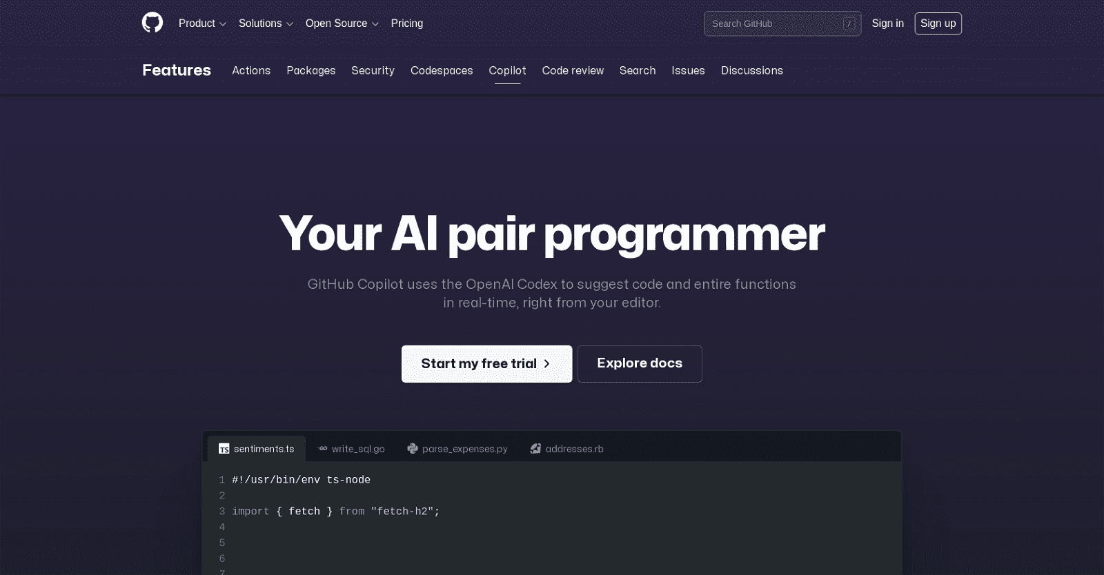 Github Copilot