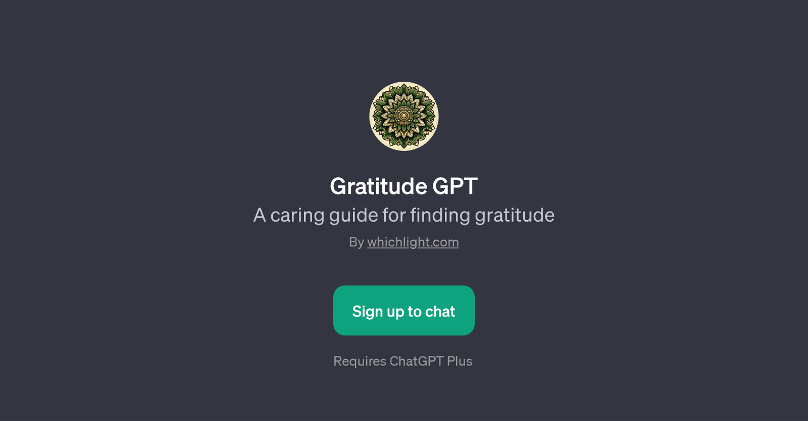 Gratitude GPT