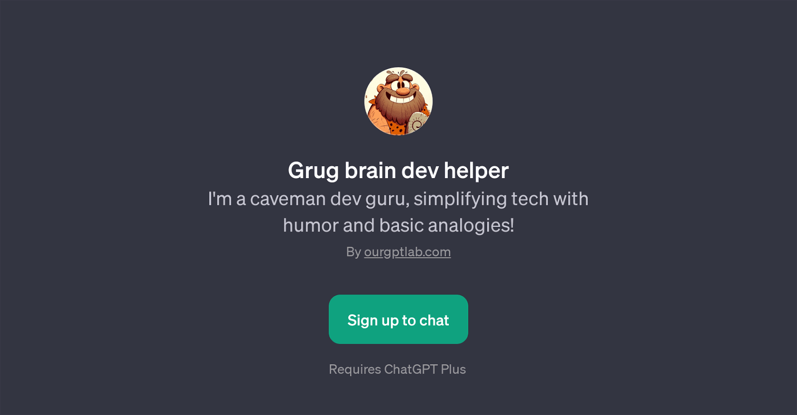 Grug brain dev helper