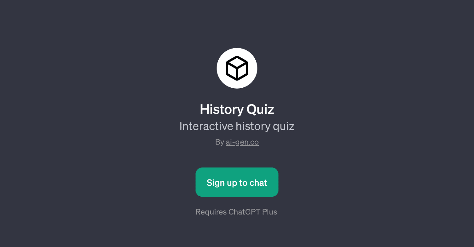 History Quiz