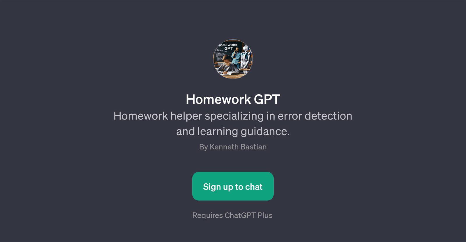 Homework GPT