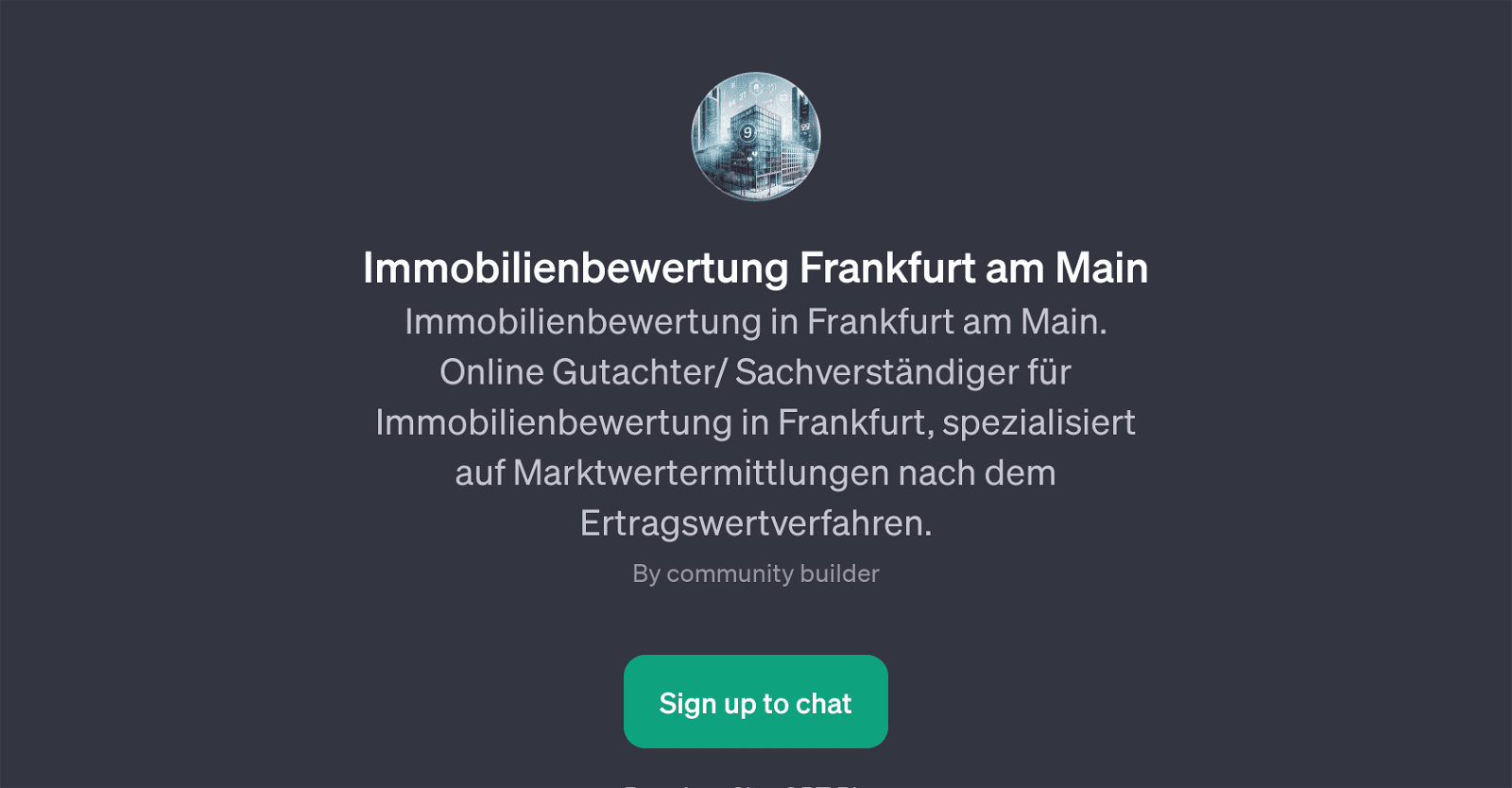 Immobilienbewertung Frankfurt am Main