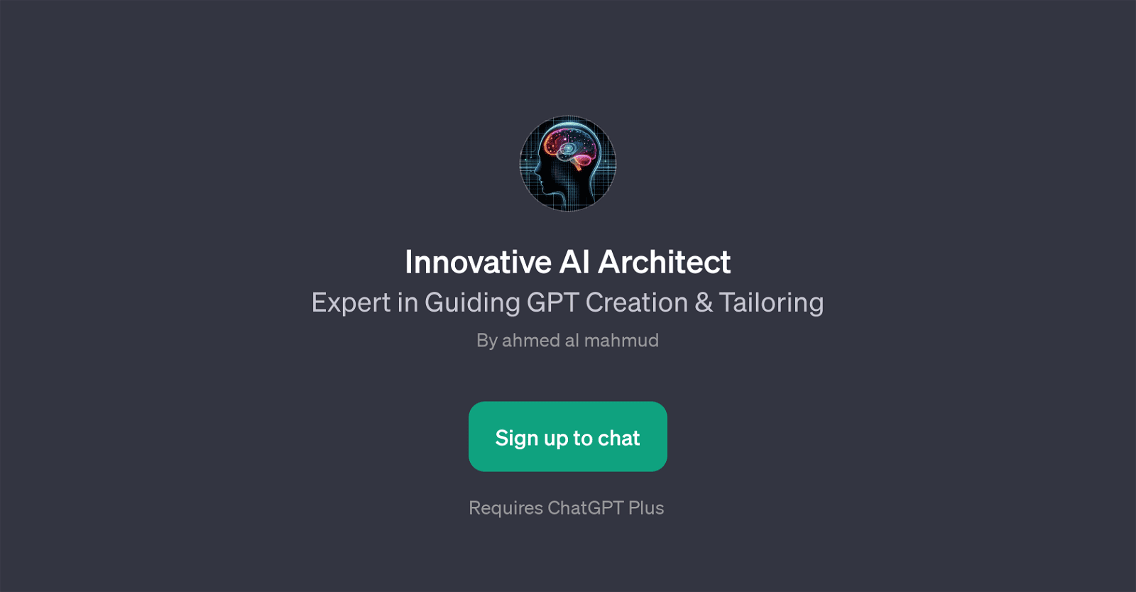 Innovative AI Architect