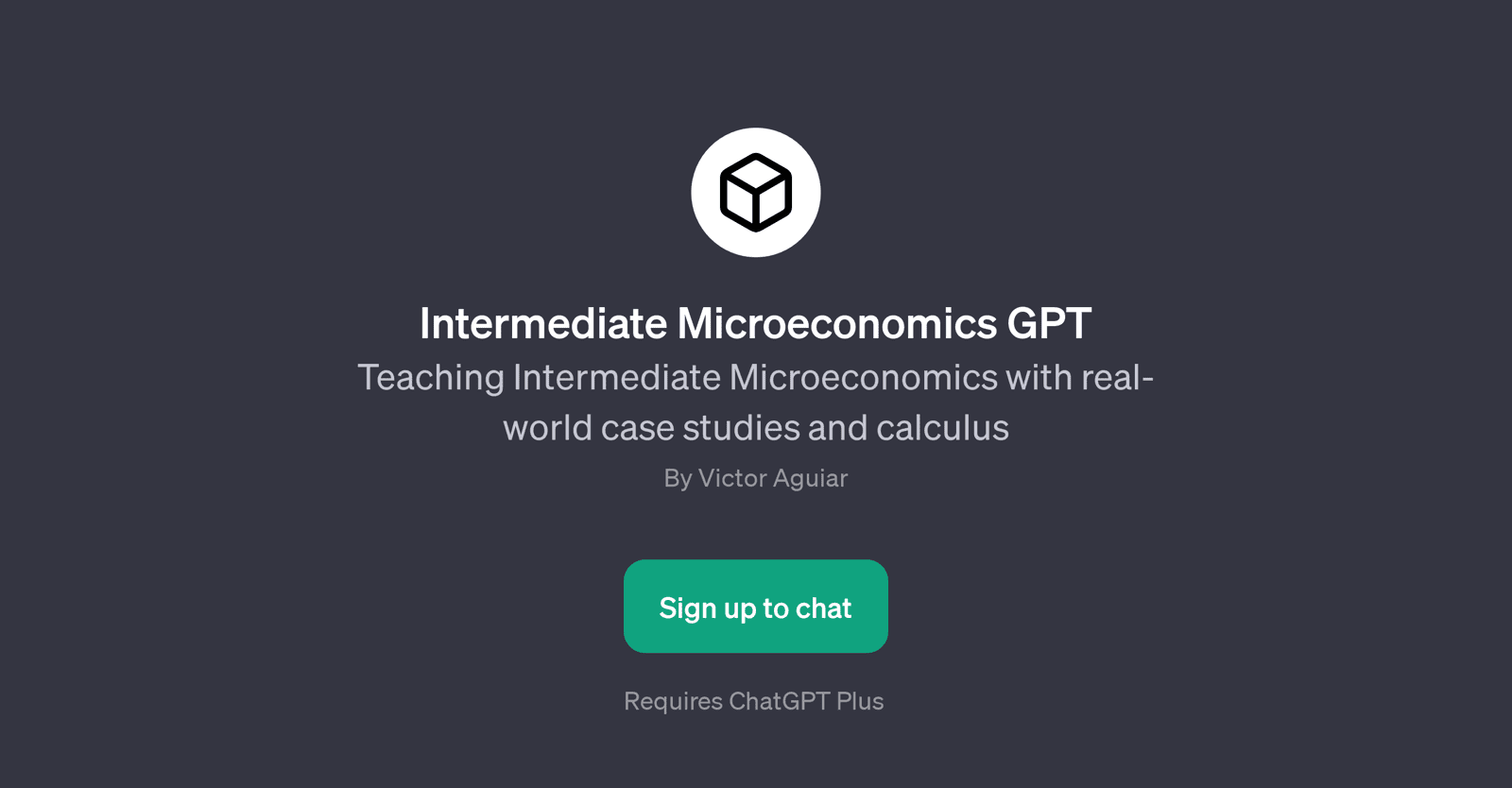 Intermediate Microeconomics GPT