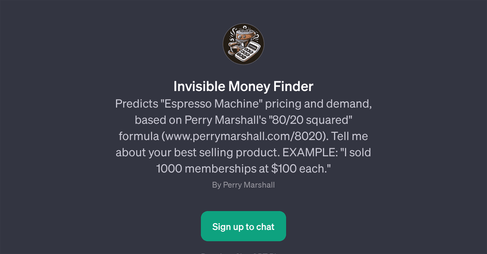 Invisible Money Finder