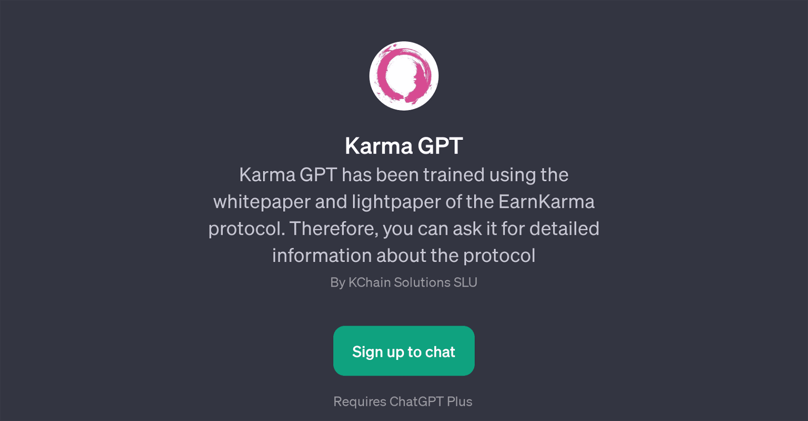 Karma GPT