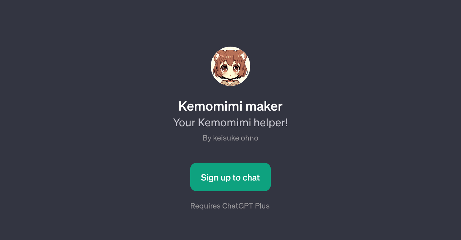 Kemomimi Maker