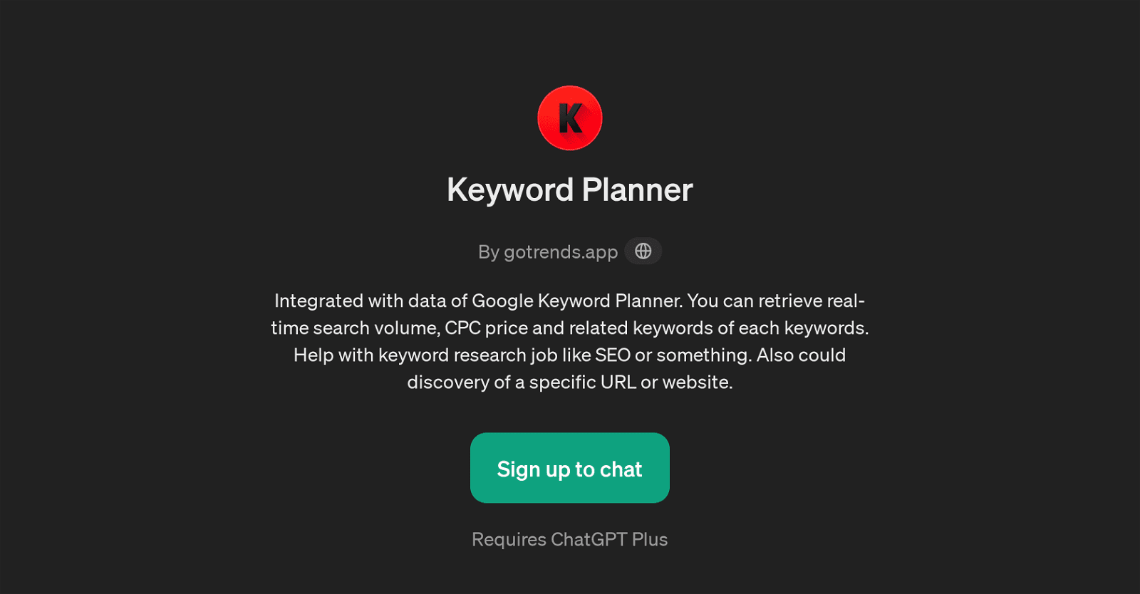 Keyword Planner
