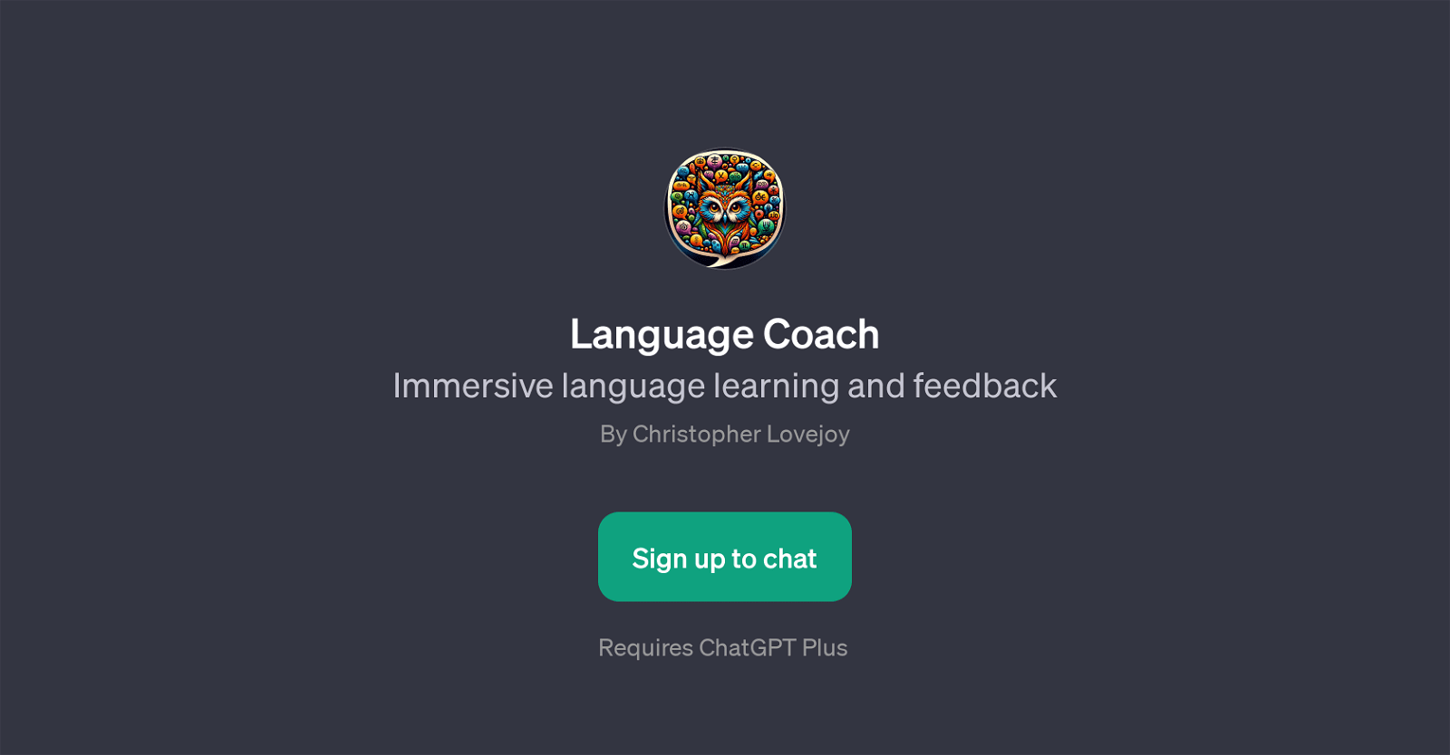 Language Coach-Immersive language learning and feedback
