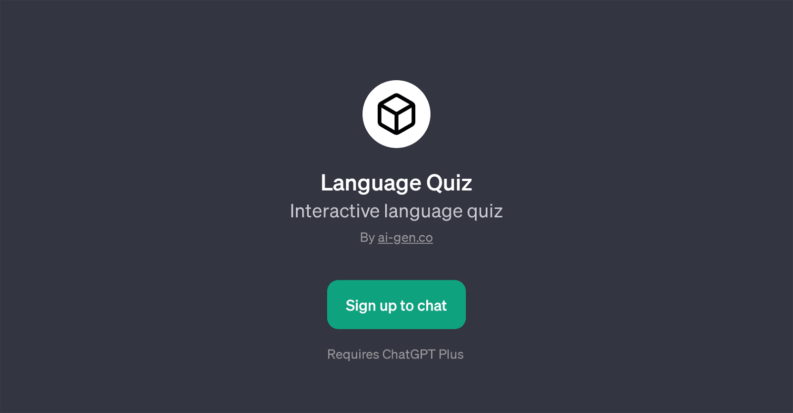 Language Quiz