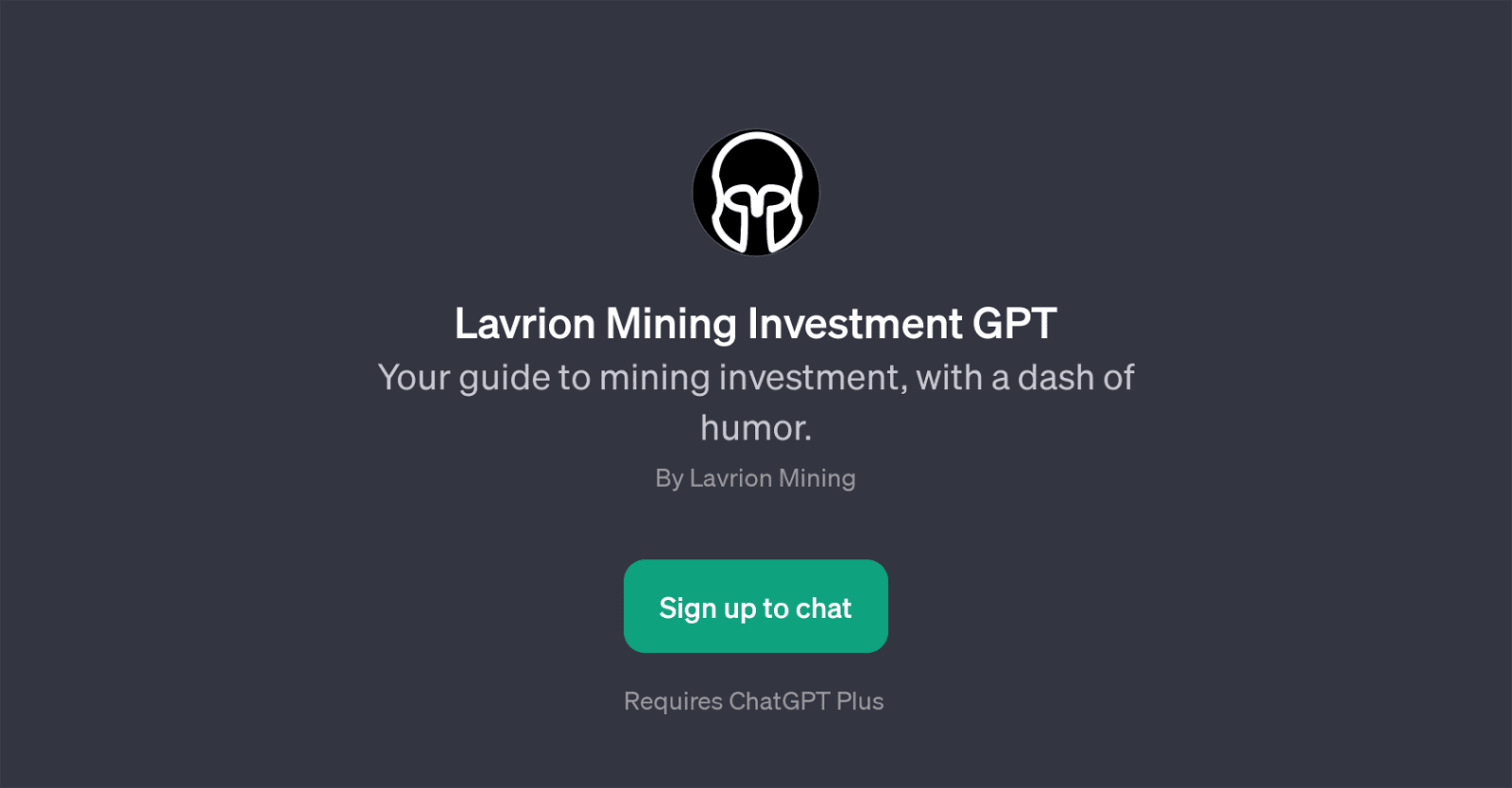 Lavrion Mining Investment GPT
