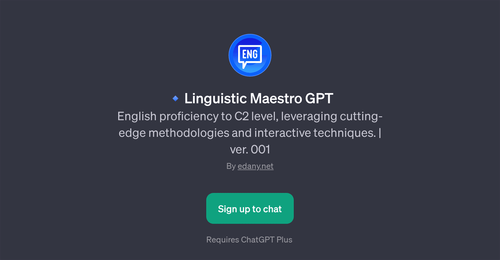 Linguistic Maestro GPT