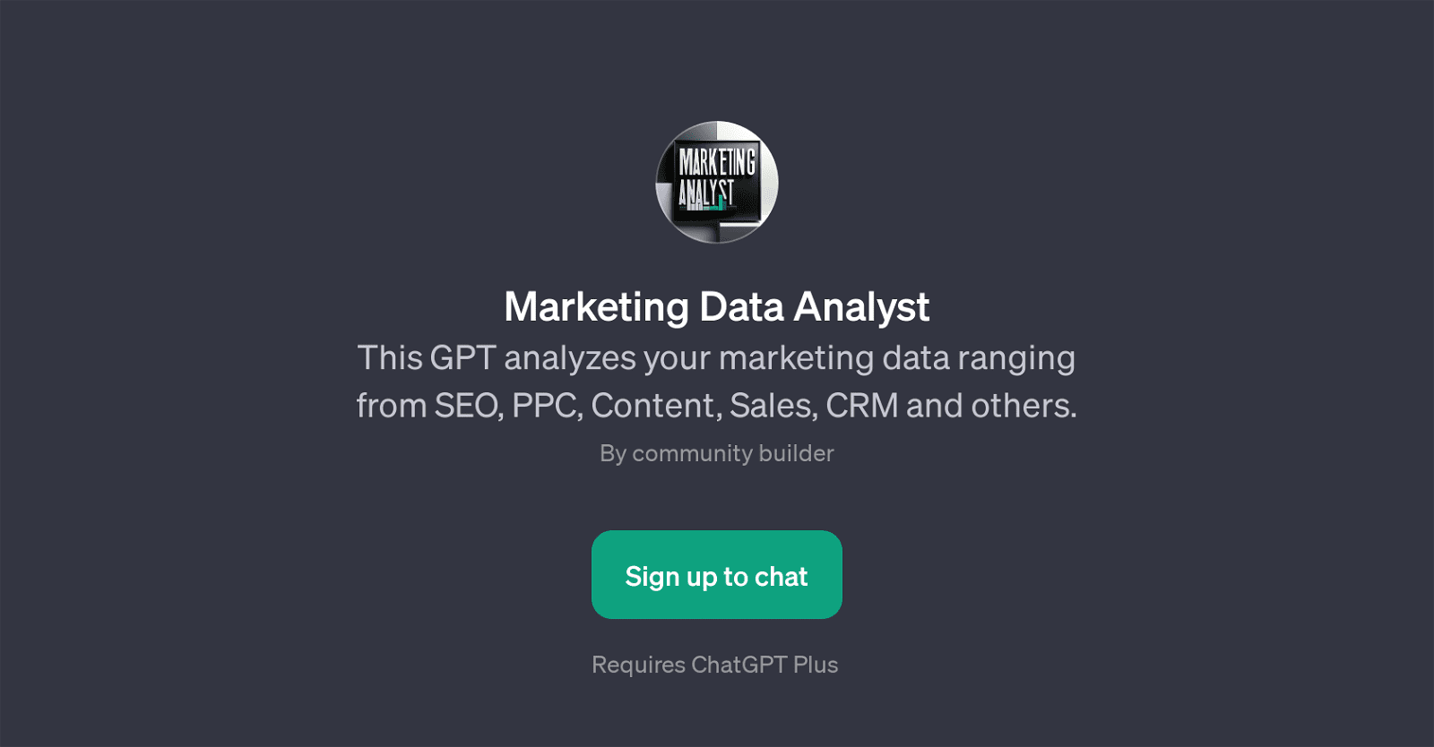 Marketing Data Analyst