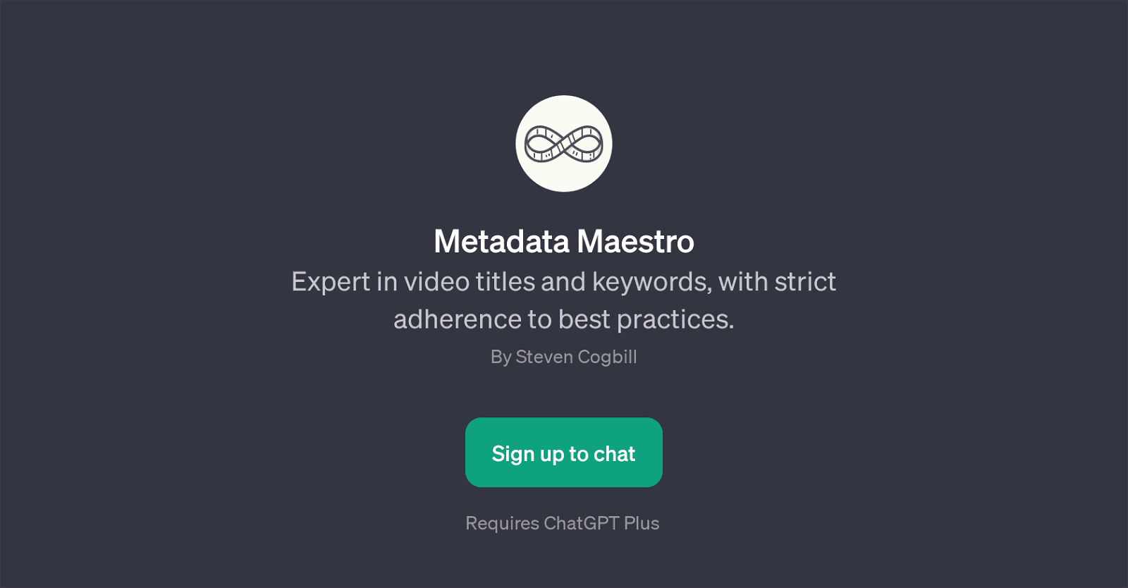 Metadata Maestro