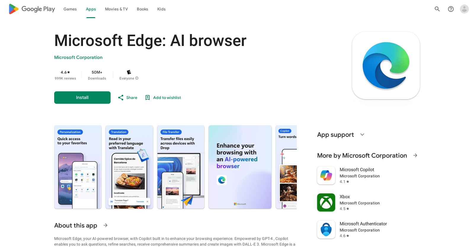 Microsoft Edge
