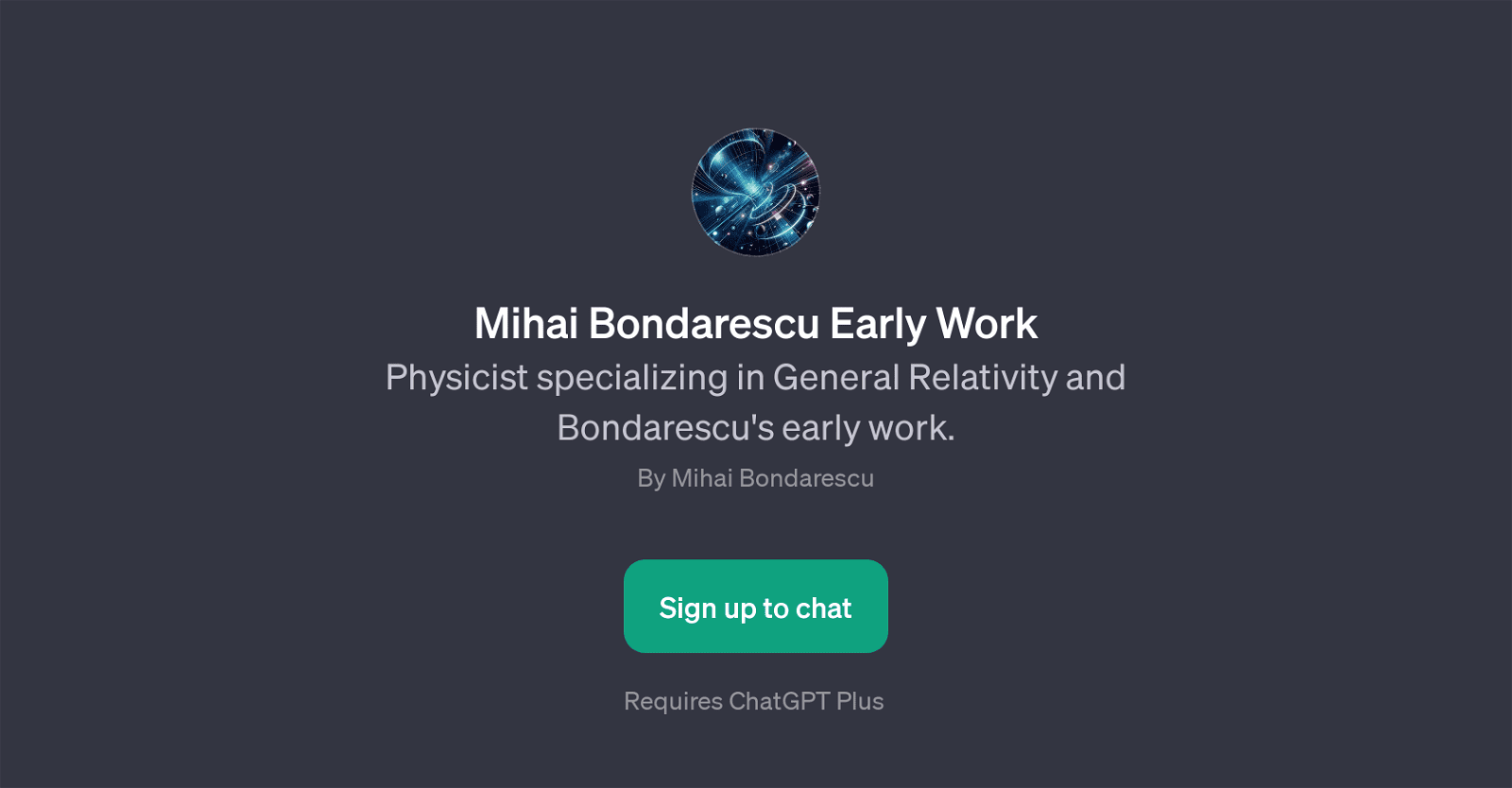Mihai Bondarescu Early Work