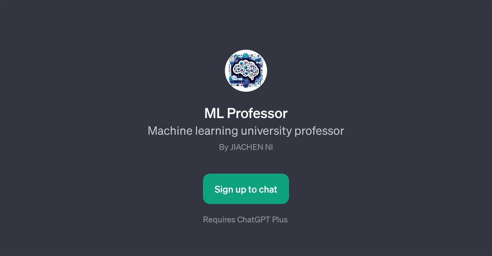 ML Professor