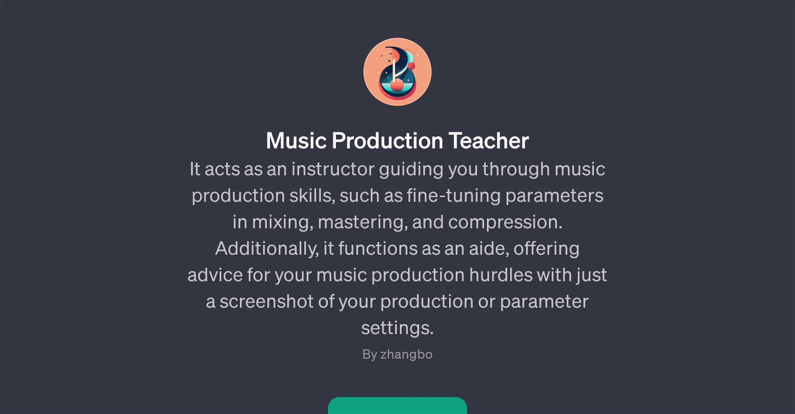 Music Production Teacher