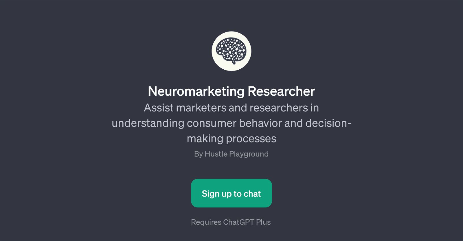 Neuromarketing Researcher