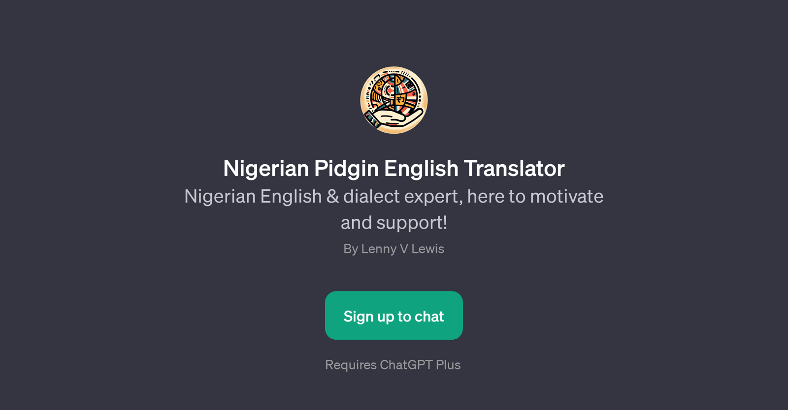 Nigerian Pidgin English Translator