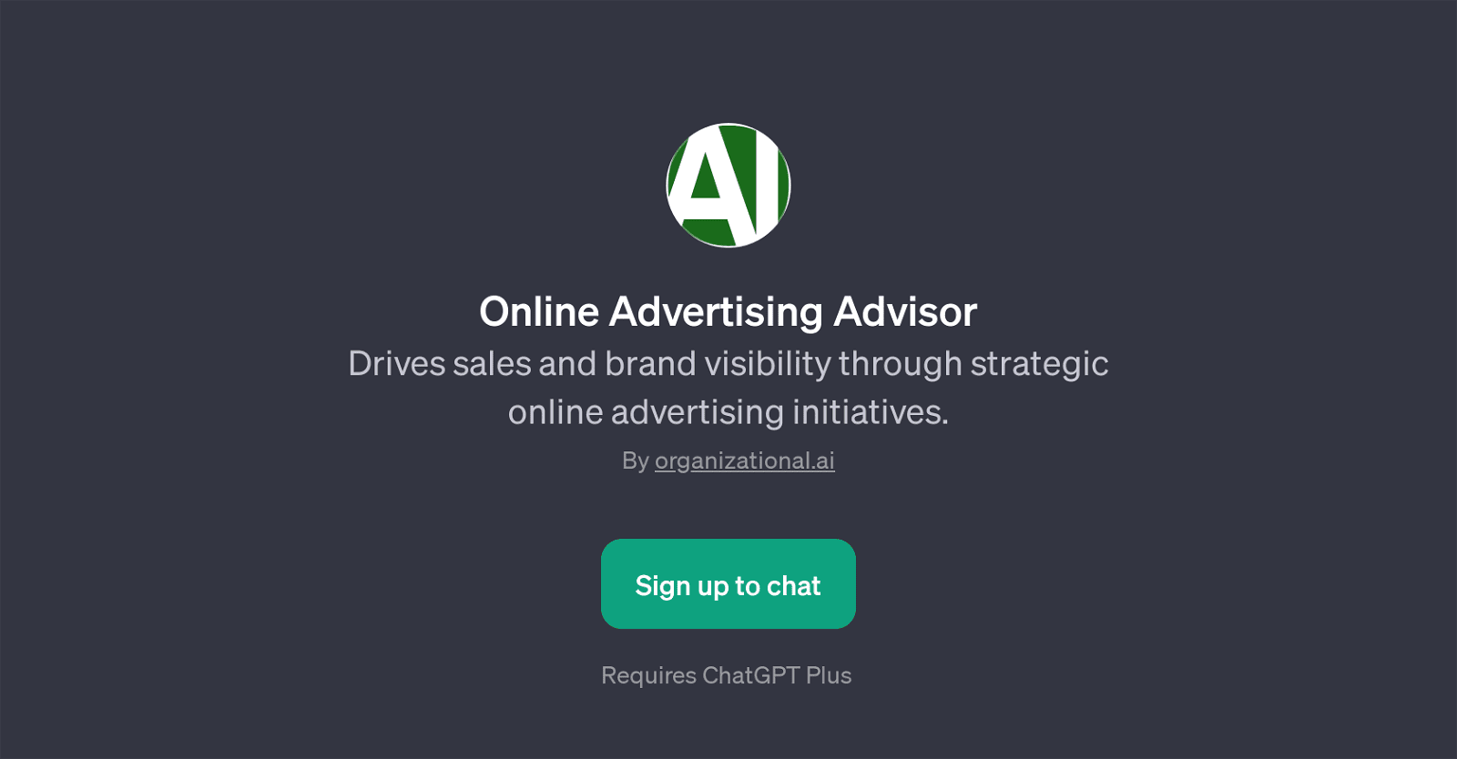 Online Advertising Advisor