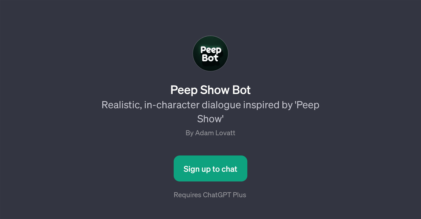 Peep Show Bot