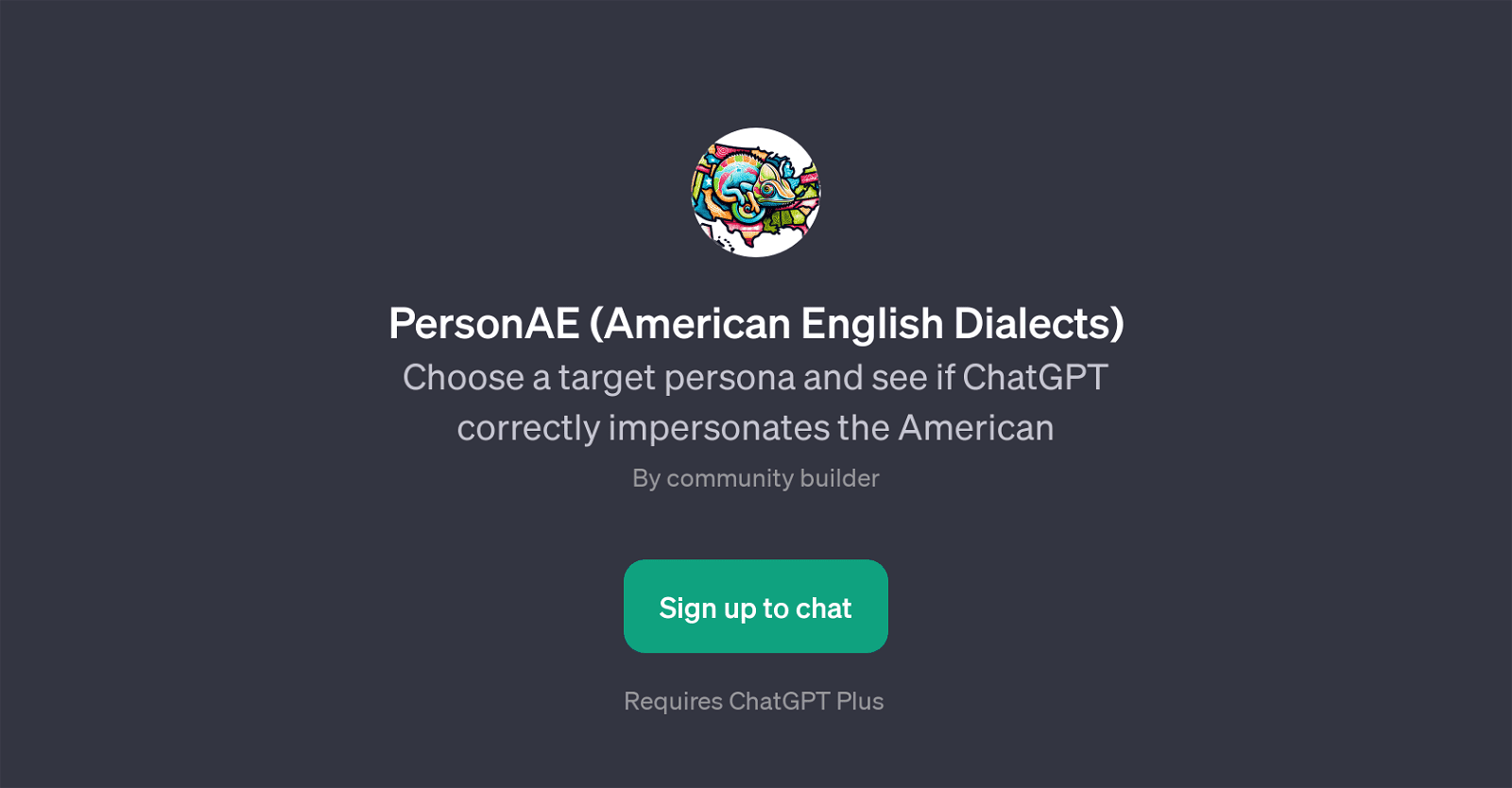 PersonAE (American English Dialects)