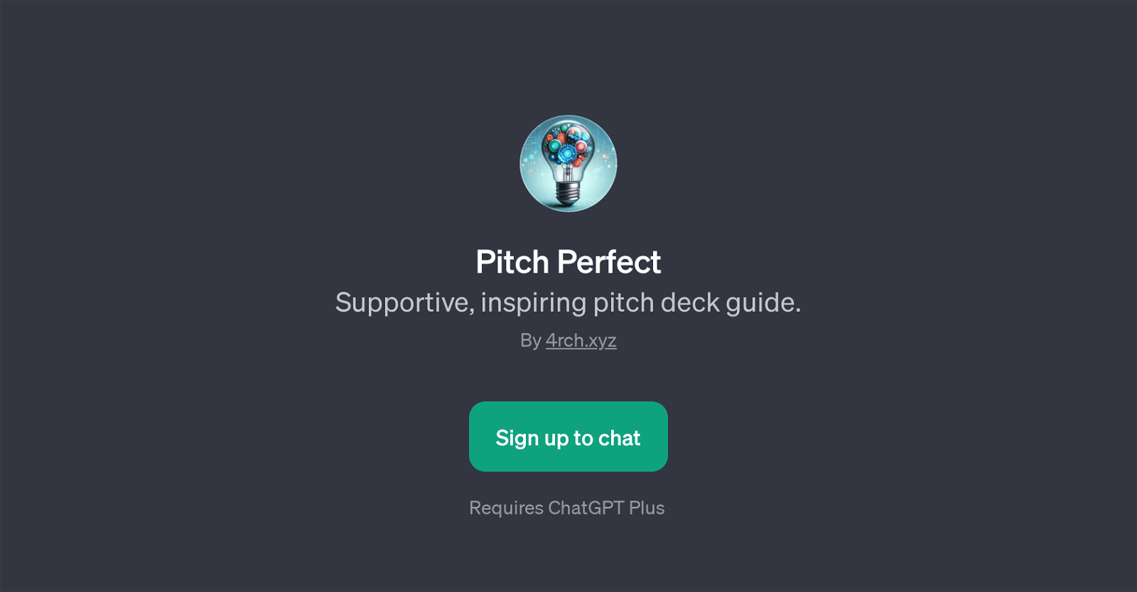 Pitch Perfect-Supportive, Inspiring Pitch Deck Guide