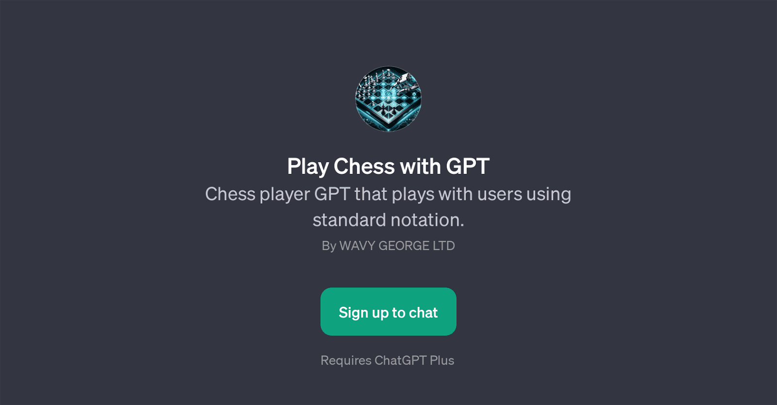 Play Chess with GPT