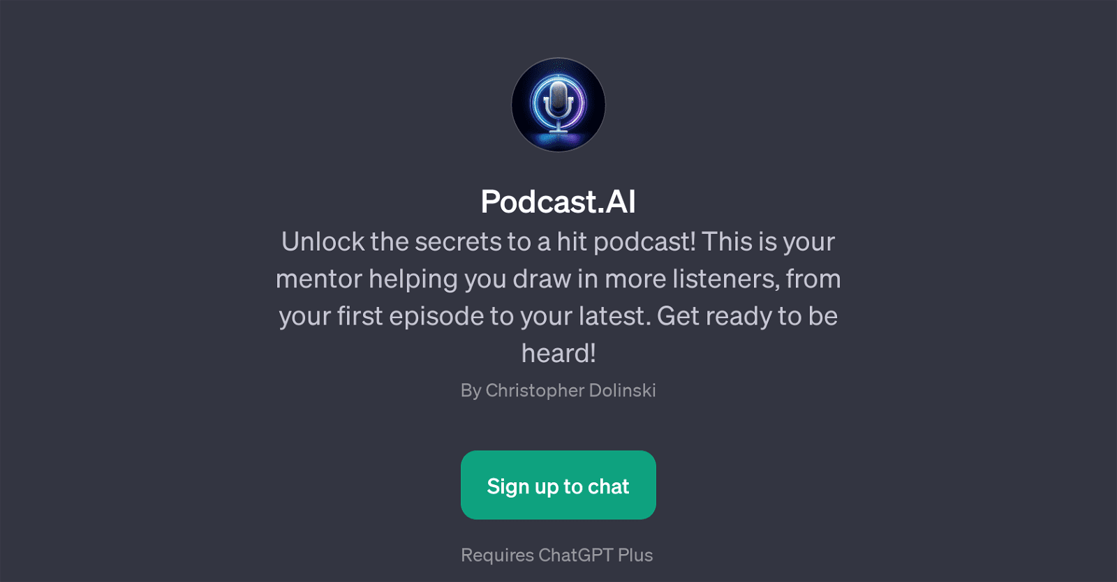 Podcast AI-Unlock the secrets to a hit podcast