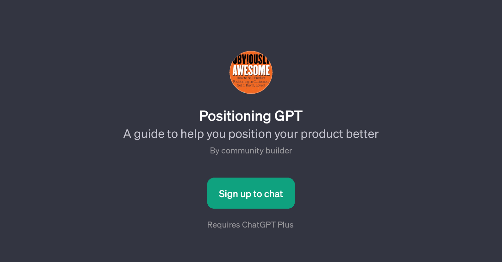 Positioning GPT