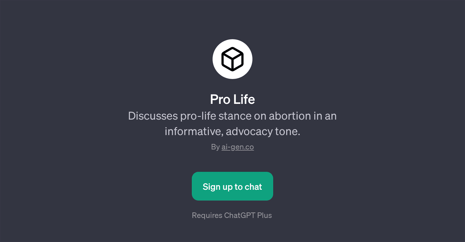 Pro Life