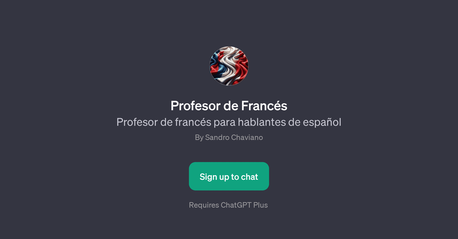 Profesor de Frances