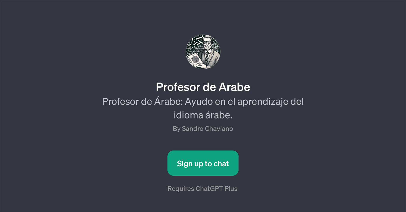 Profesor de Arabe