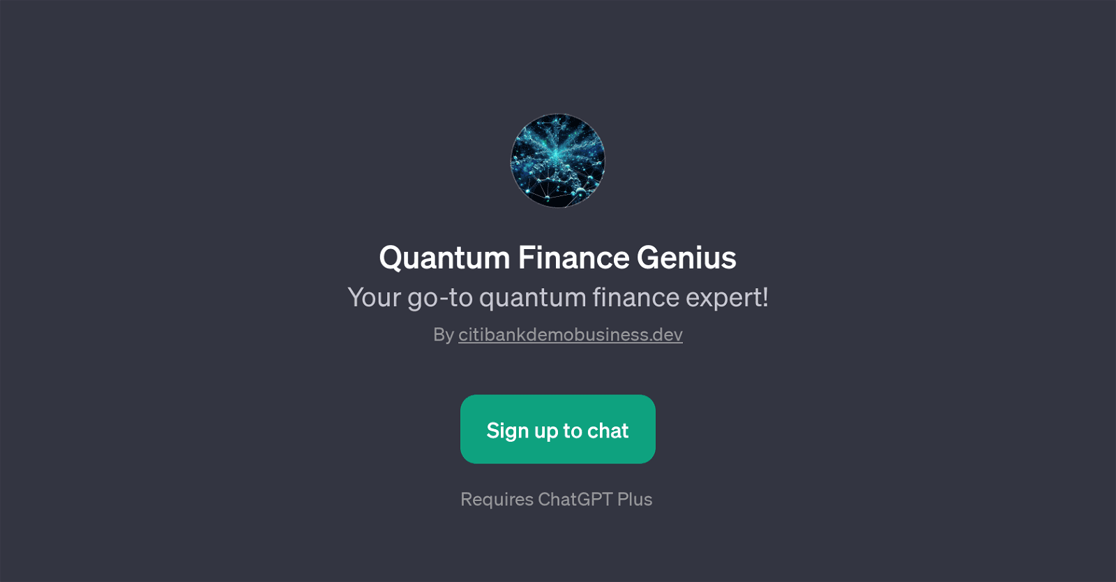 Quantum Finance Genius