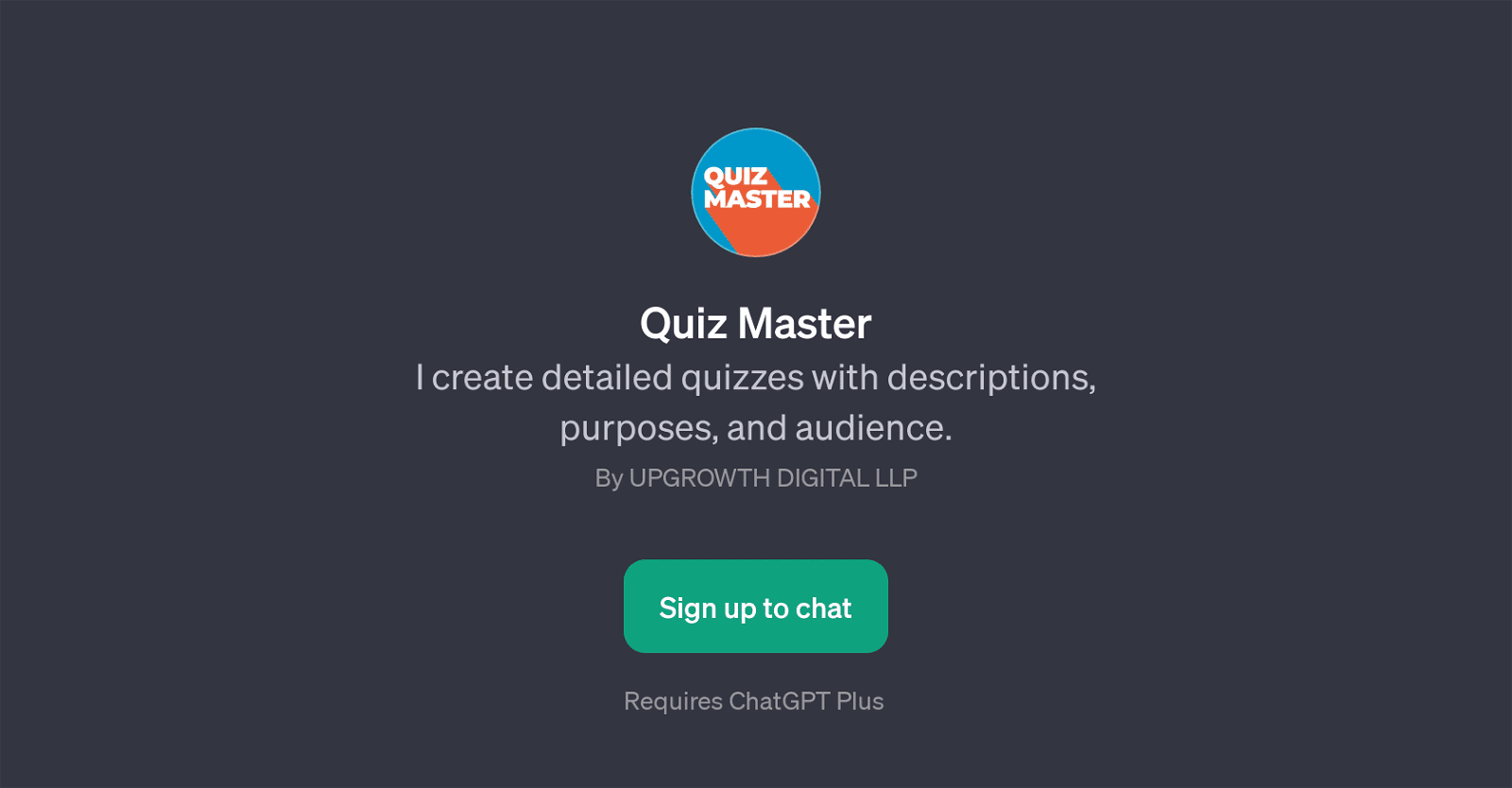 Quiz Master-Creating detailed quizzes