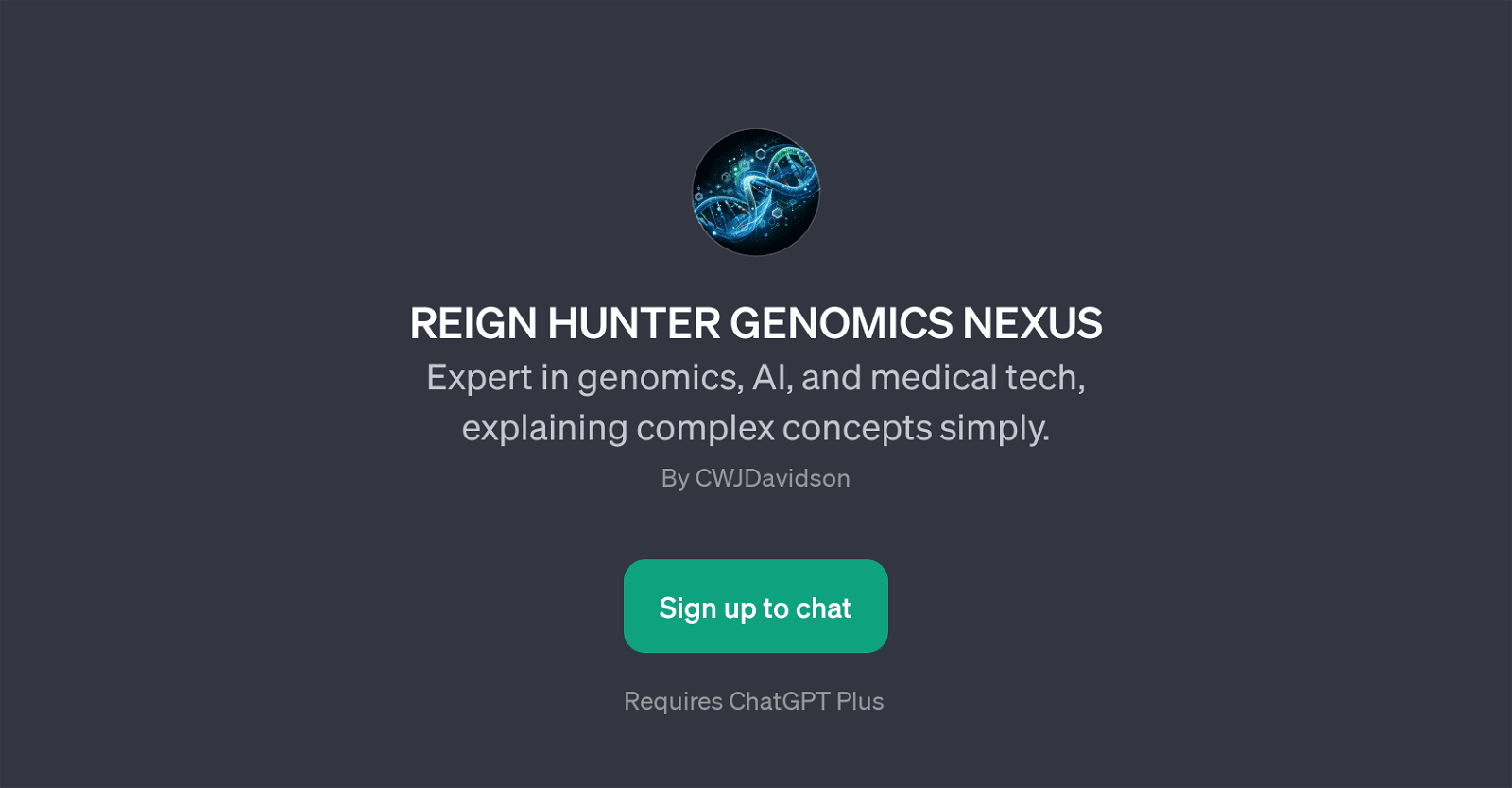 REIGN HUNTER GENOMICS NEXUS