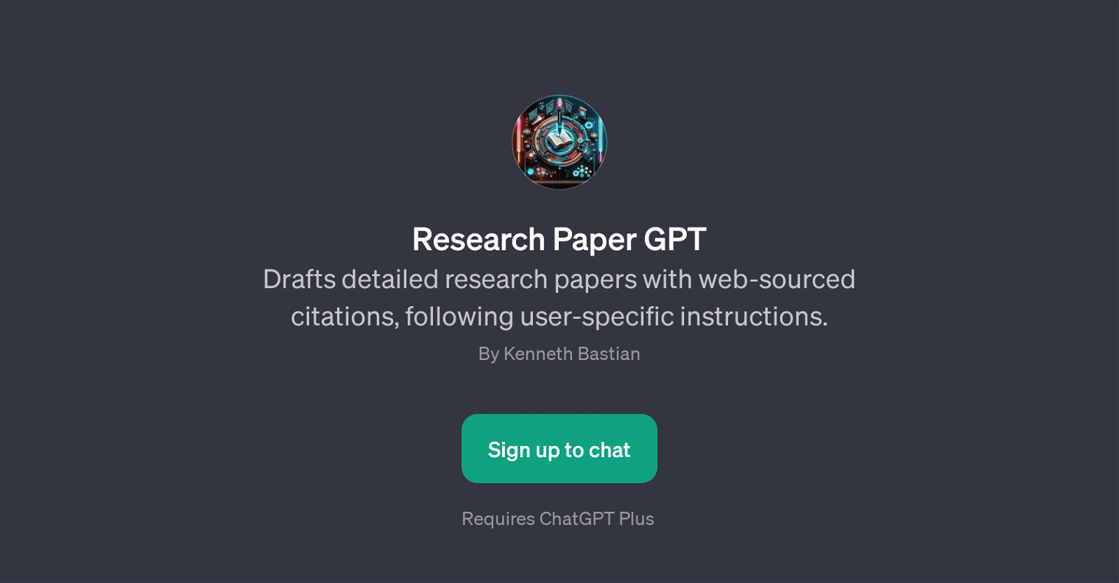 Research Paper GPT