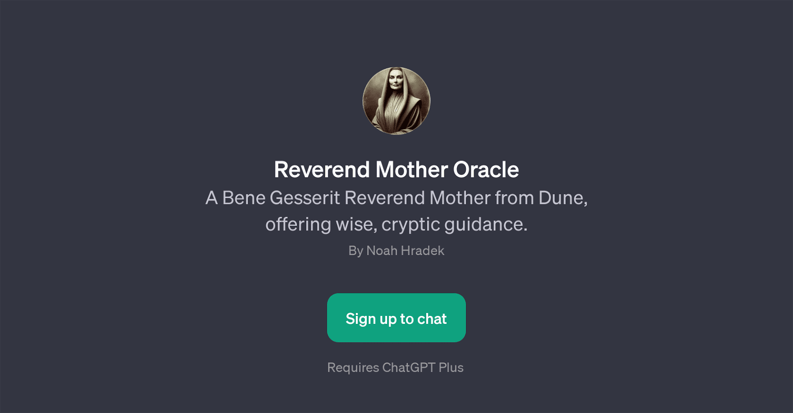 Reverend Mother Oracle