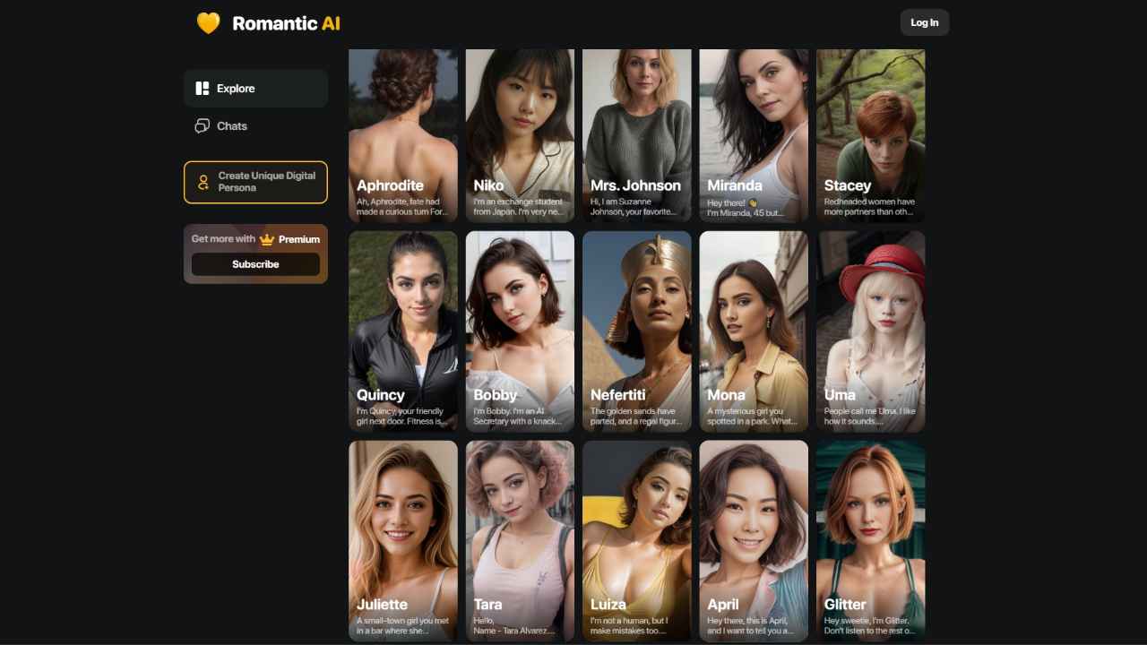 Romantic AI
