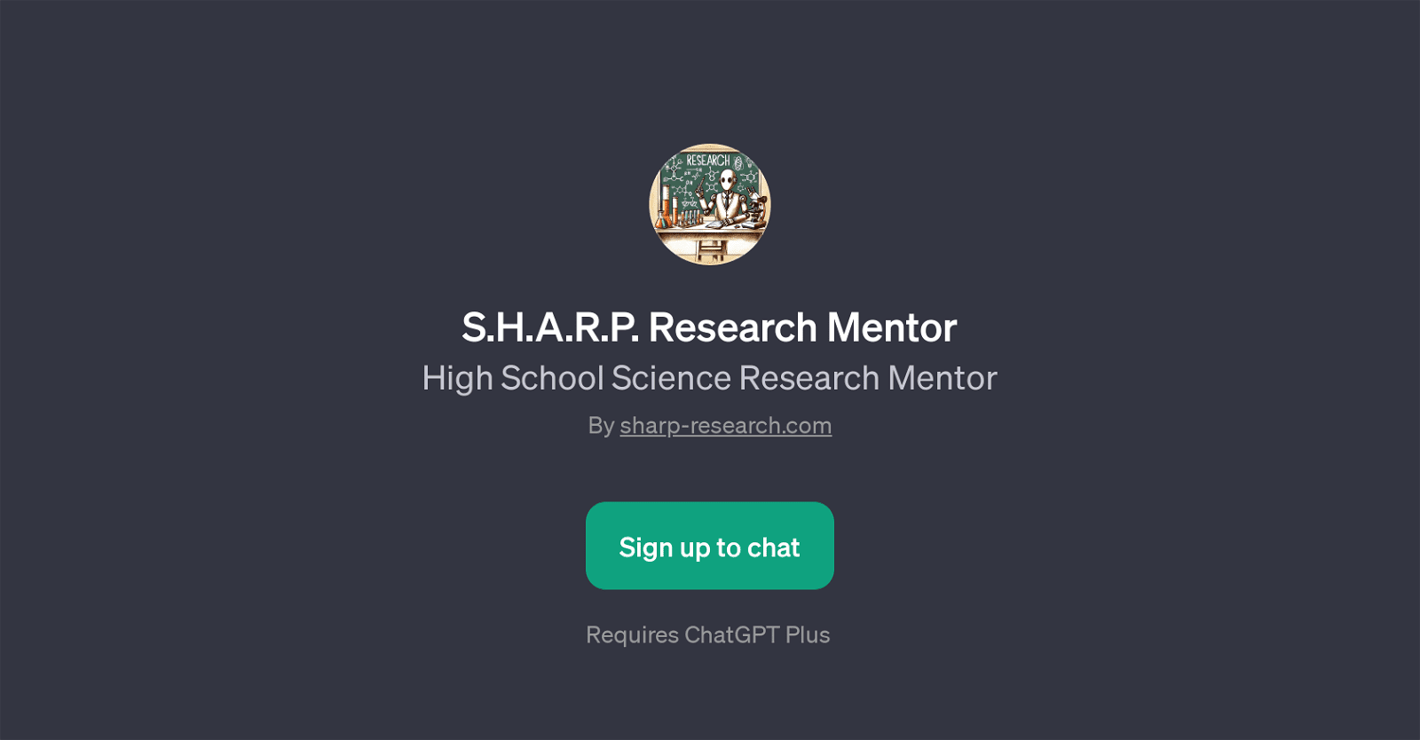 S.H.A.R.P. Research Mentor