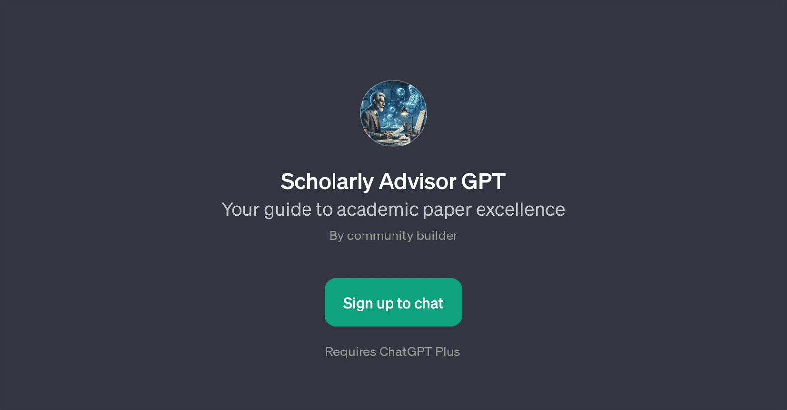 Scholarly Advisor GPT