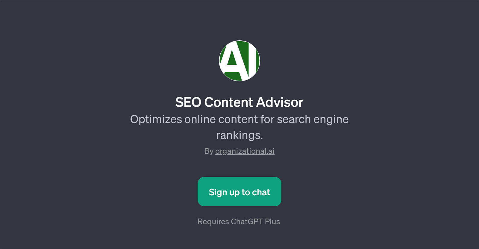 SEO Content Advisor