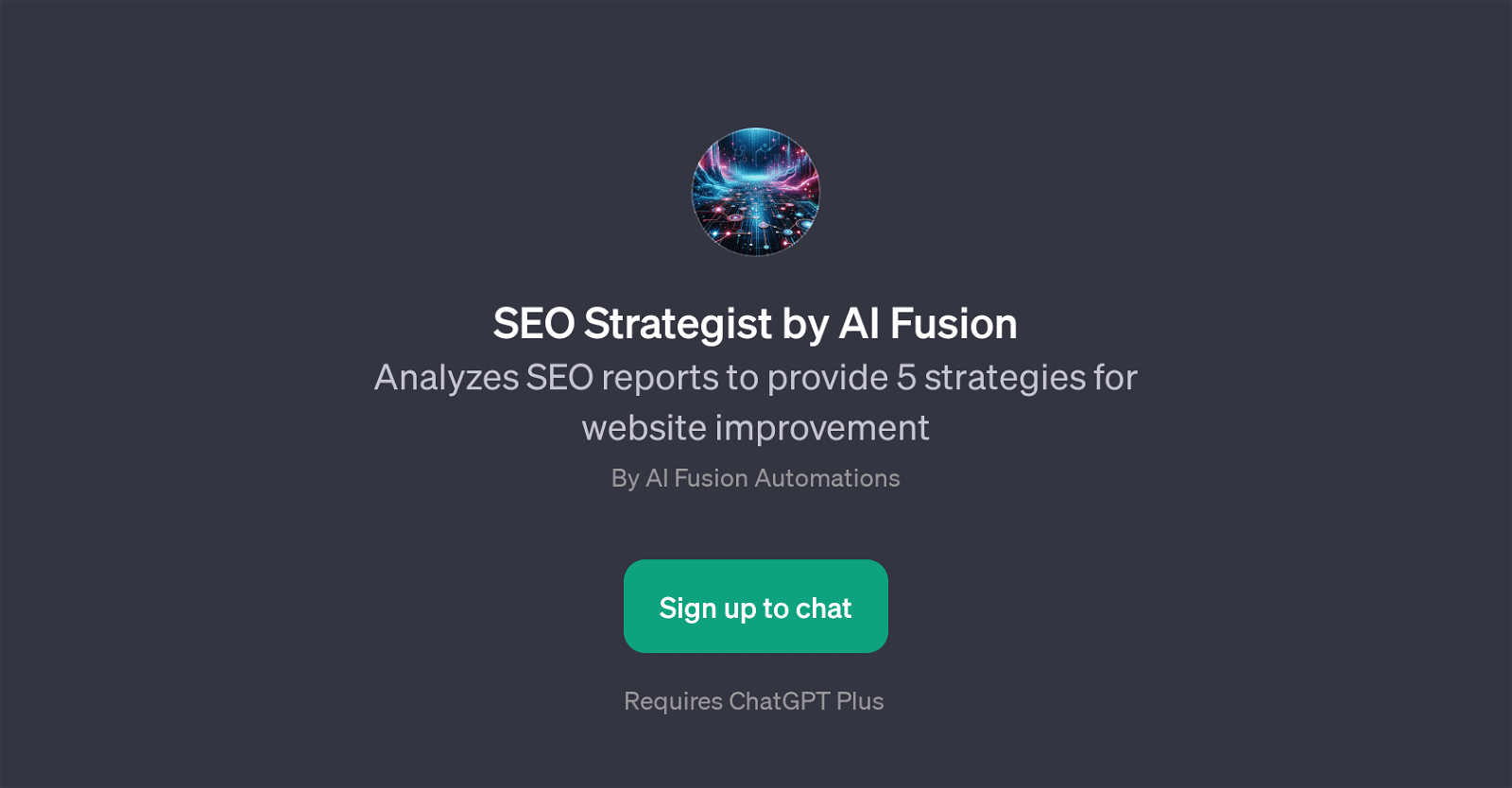 SEO Strategist by AI Fusion