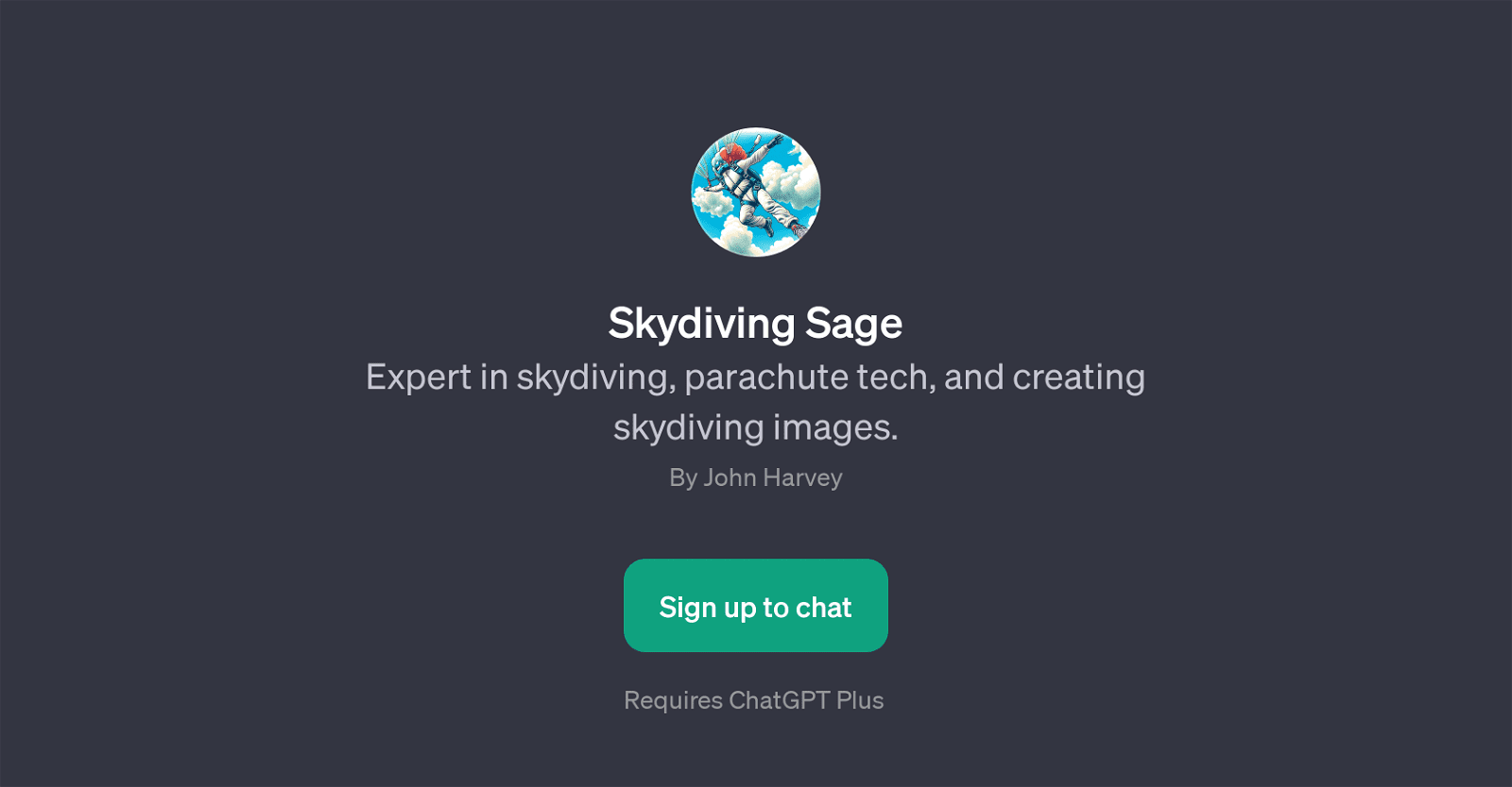 Skydiving Sage